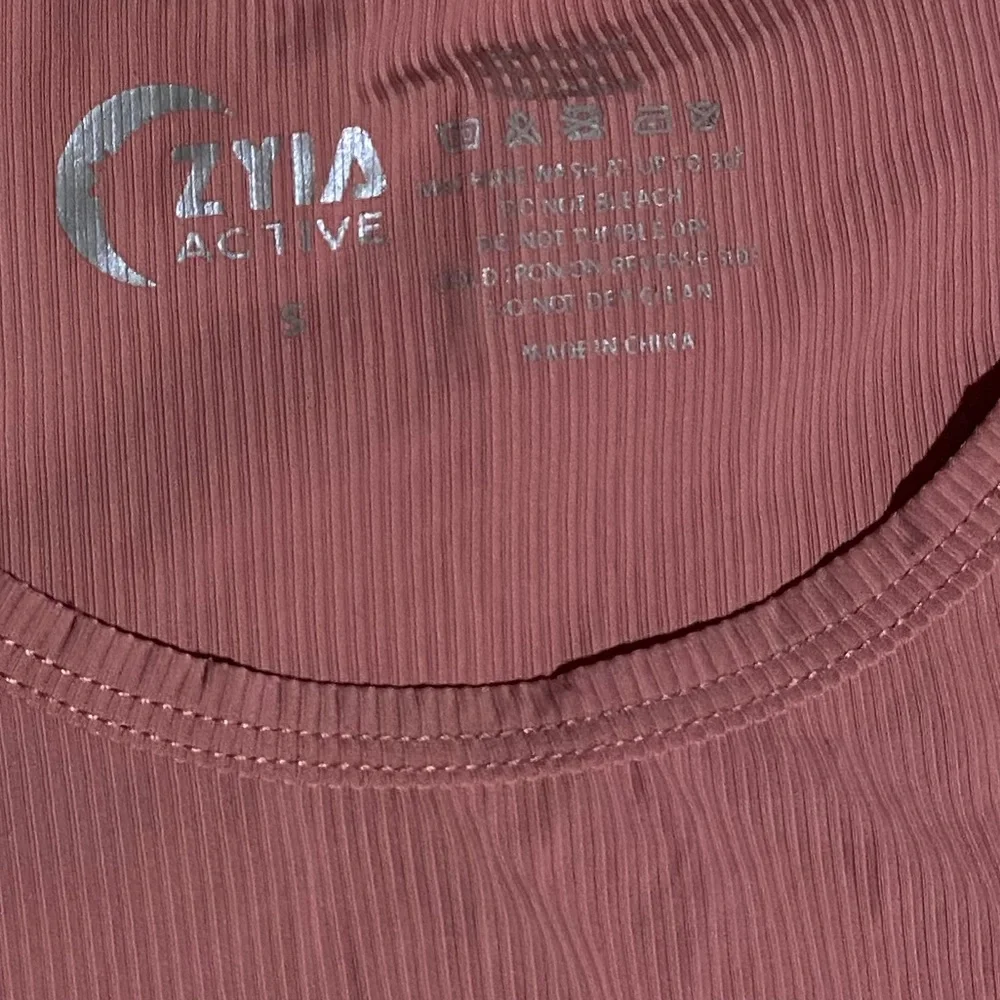 Zyia Premium Ribbed Tank in Poppy size Small - Picture 6 of 6